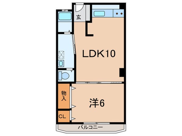 丸永マンションの物件間取画像